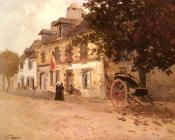 弗里茨 陶洛 : A Village Street In France